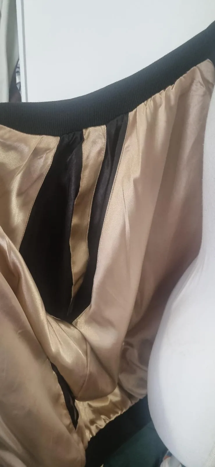 Bomber reversable satin Jacket — photo 5