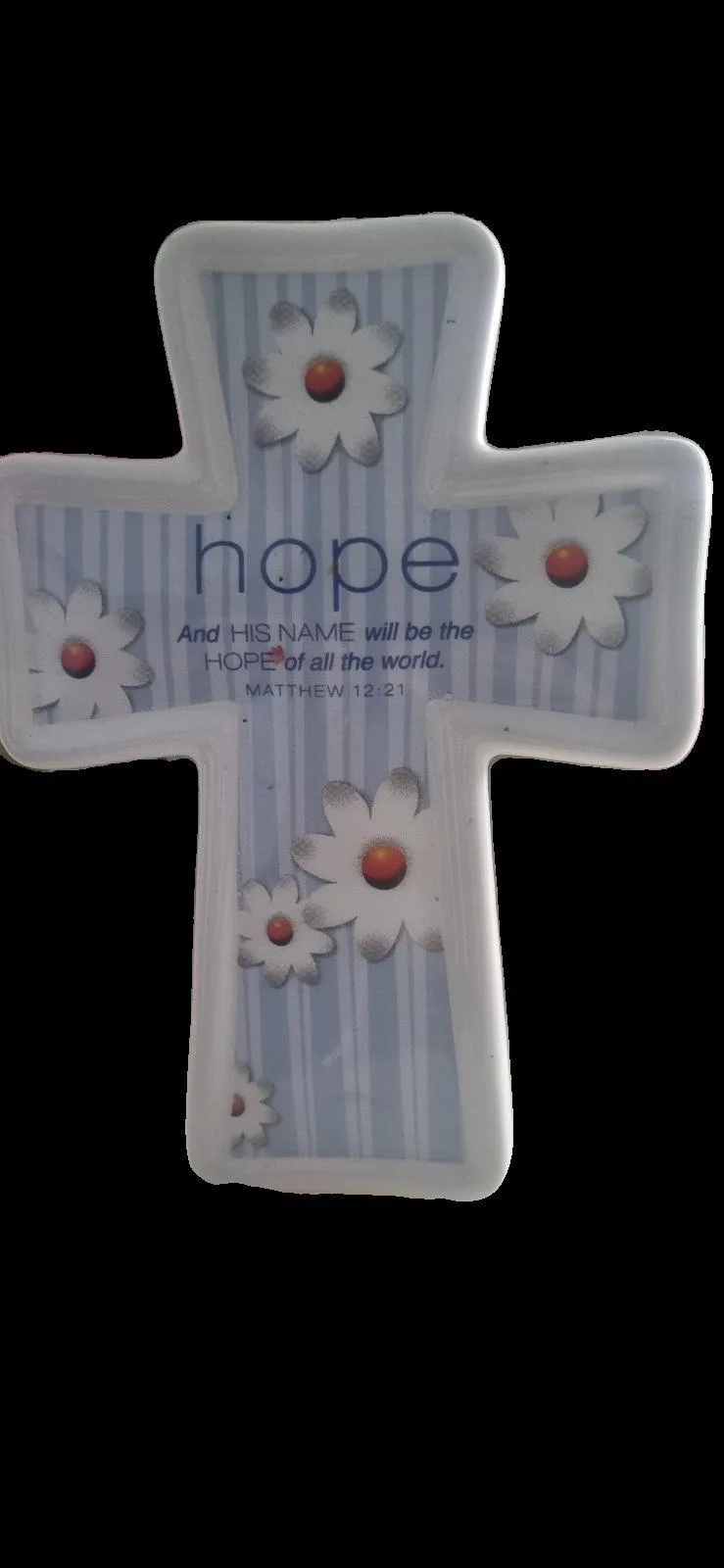 Ornament Cross with message — photo 2