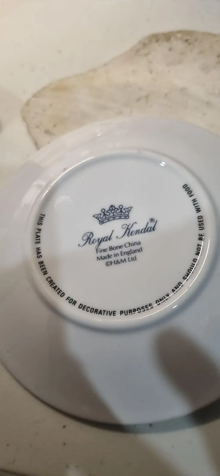 Trinket Plate Fine bone China – photo 3