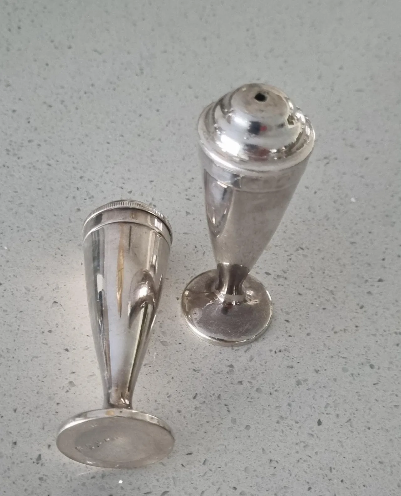Silver plated Salt & Pepper shakers – photo 2
