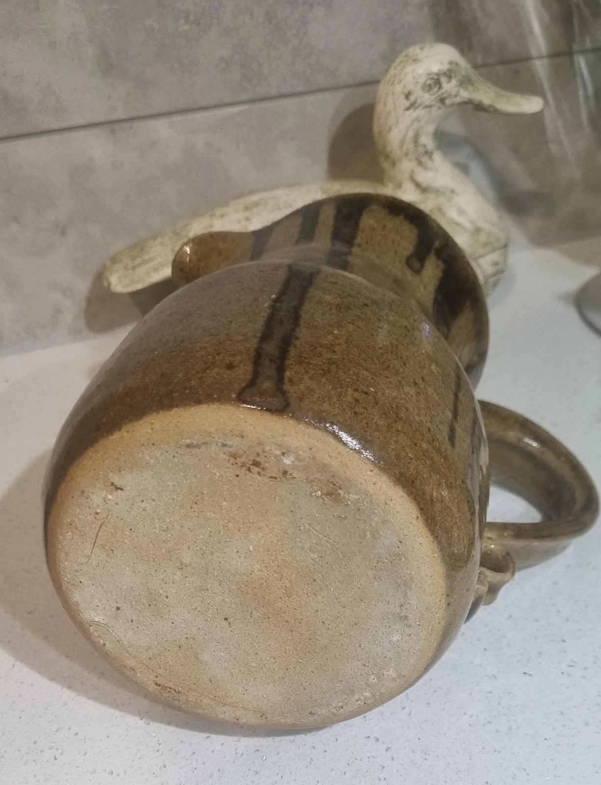 Vintage clay jug — photo 5
