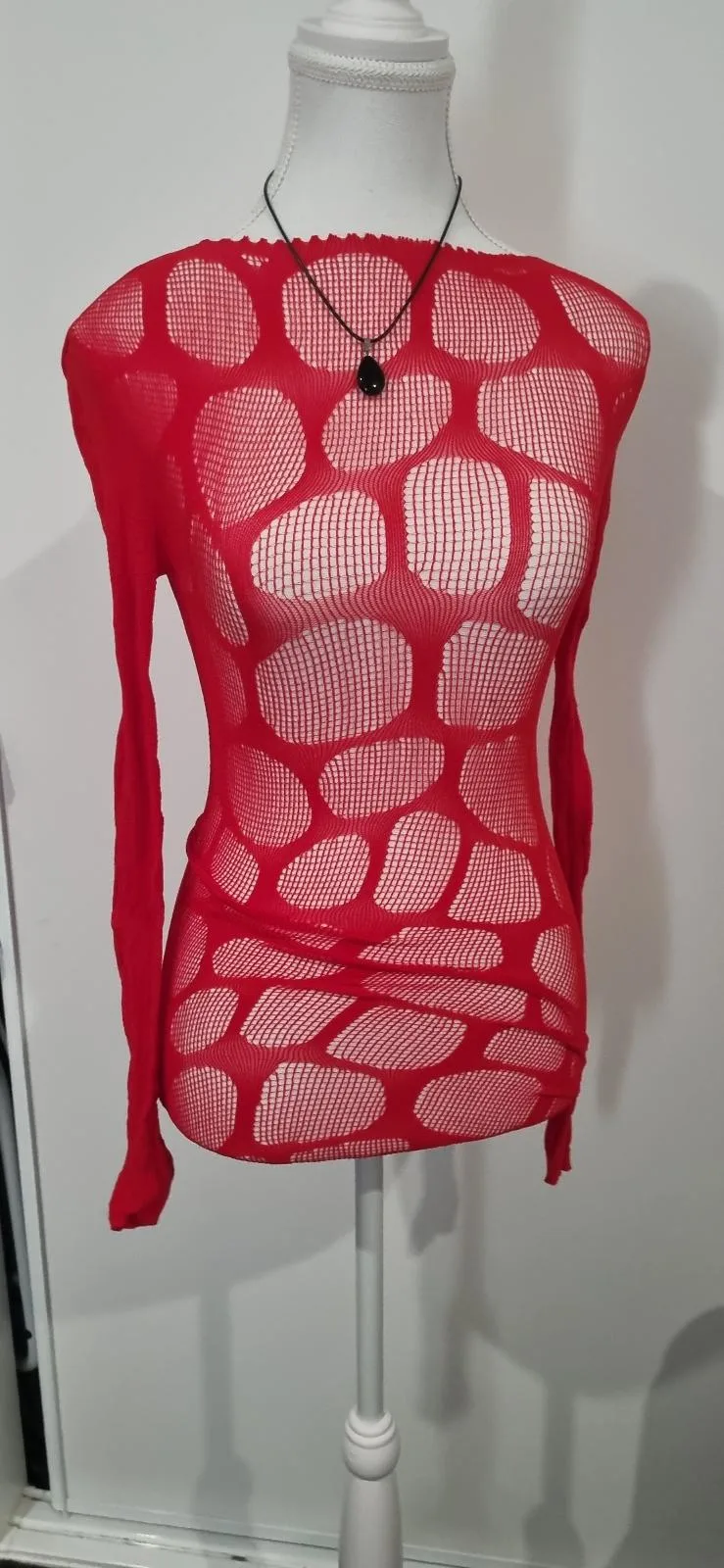 Red hot Body Top/ Dress — photo 2