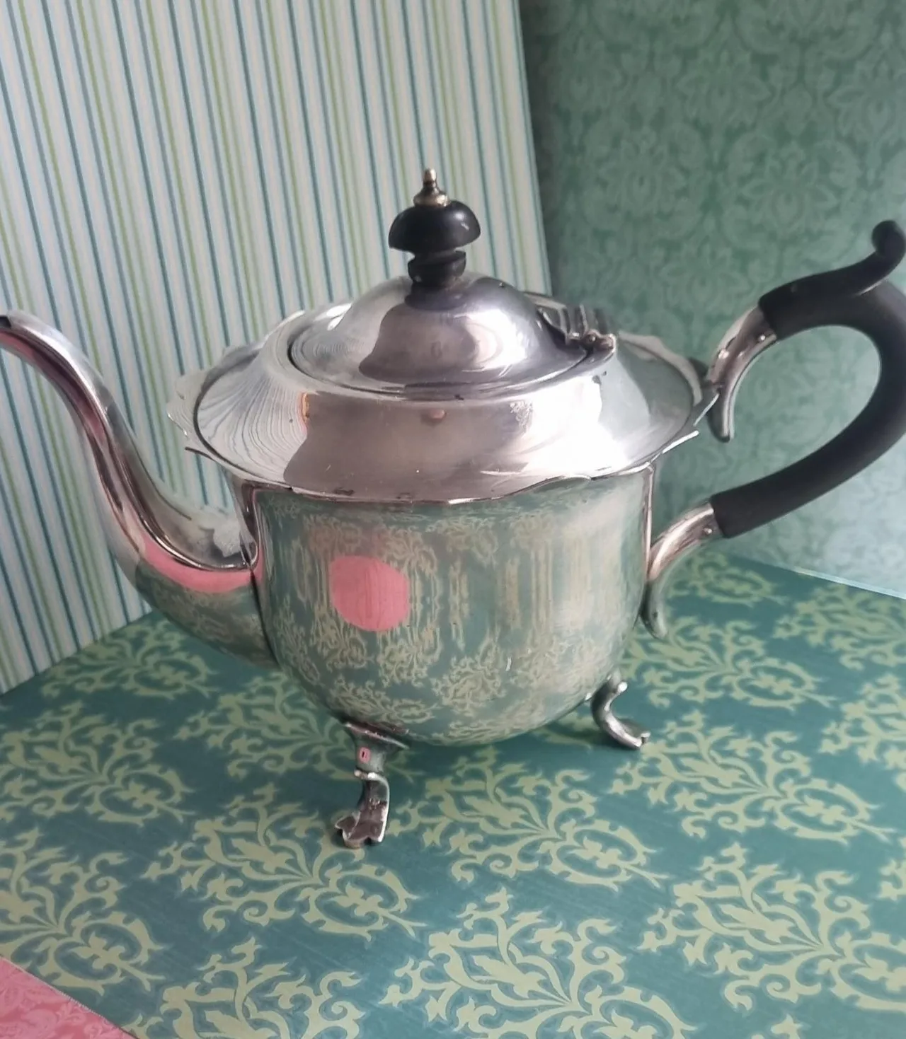 Silver plated teapot – photo 5