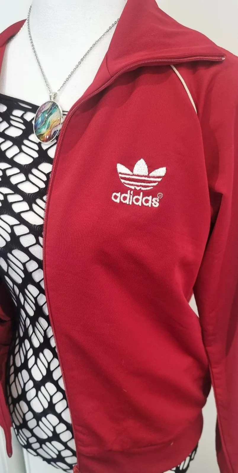 Adidas Red Zip jacket – photo 5