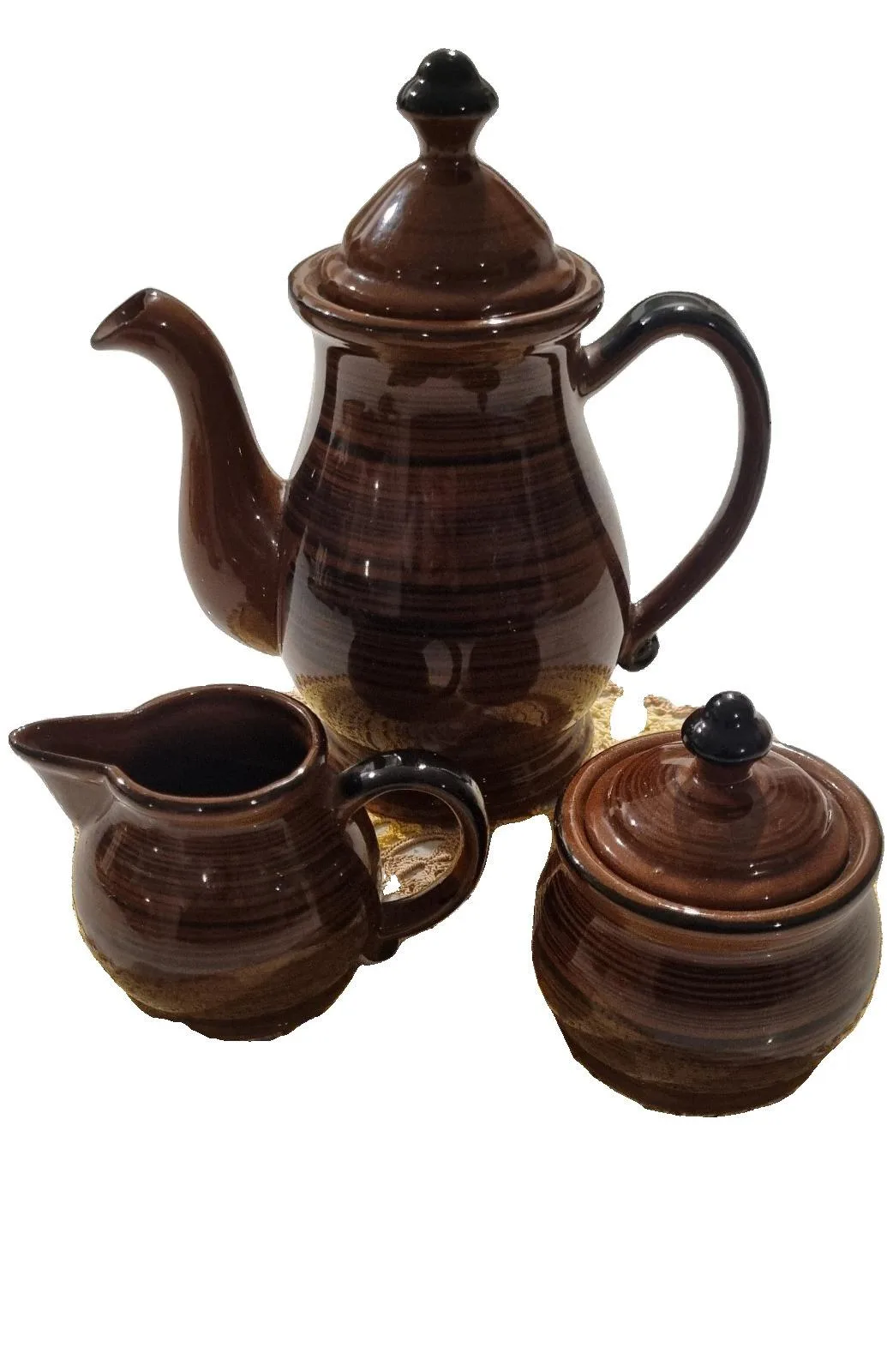 Teapot jug sugar bowl set — photo 4