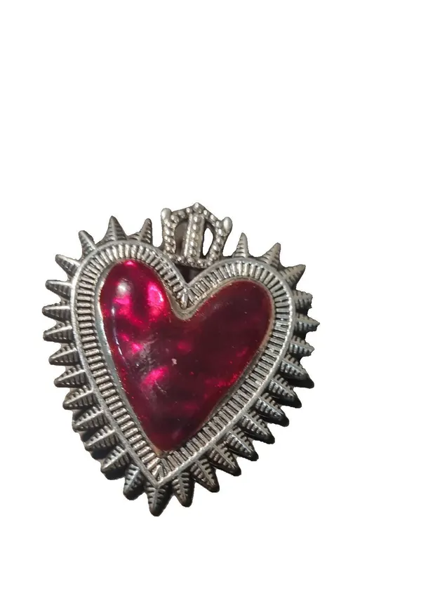 Pendant Heart Retro style