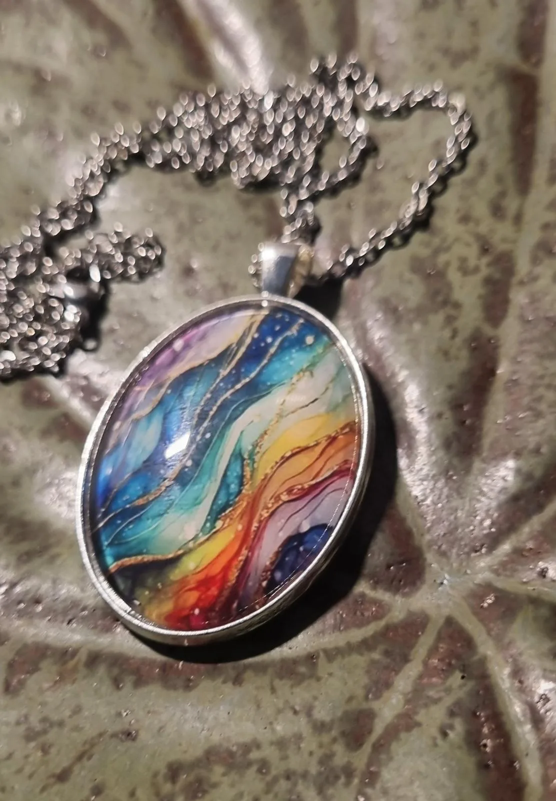 Rainboe Pendant charm with chain — photo 5