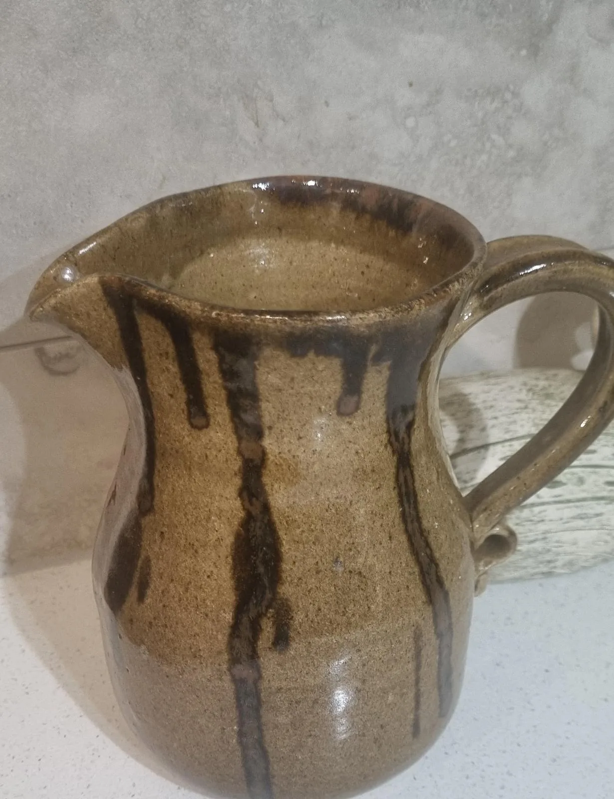 Vintage clay jug — photo 4