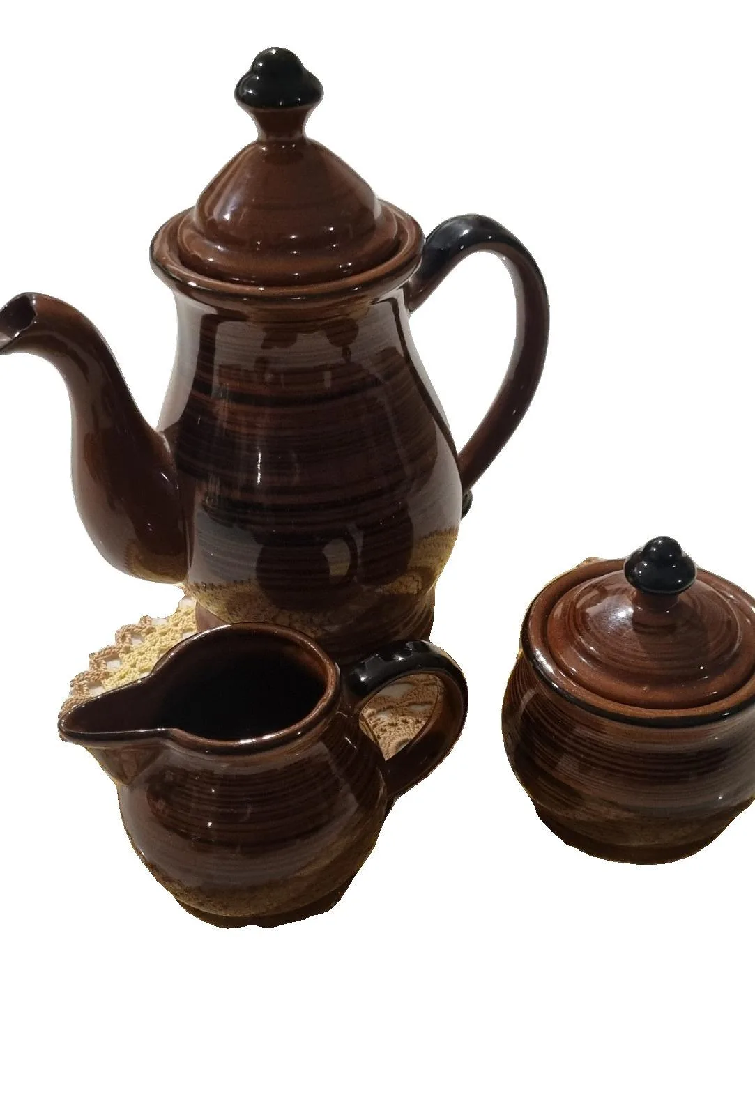 Teapot jug sugar bowl set — photo 3