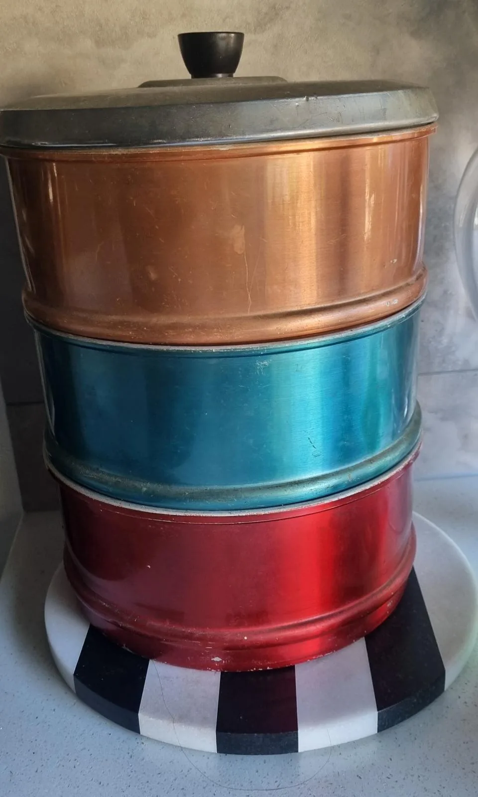 Retro Pastry Tins 3 tier — photo 4