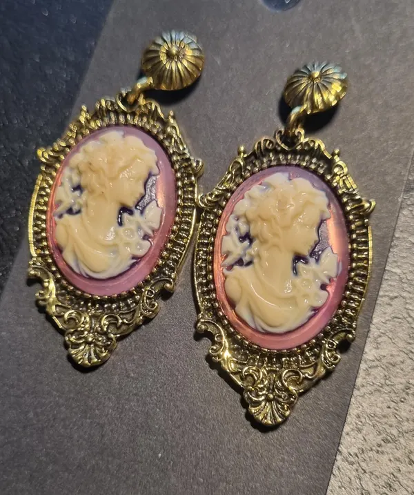 Cameo Earrings