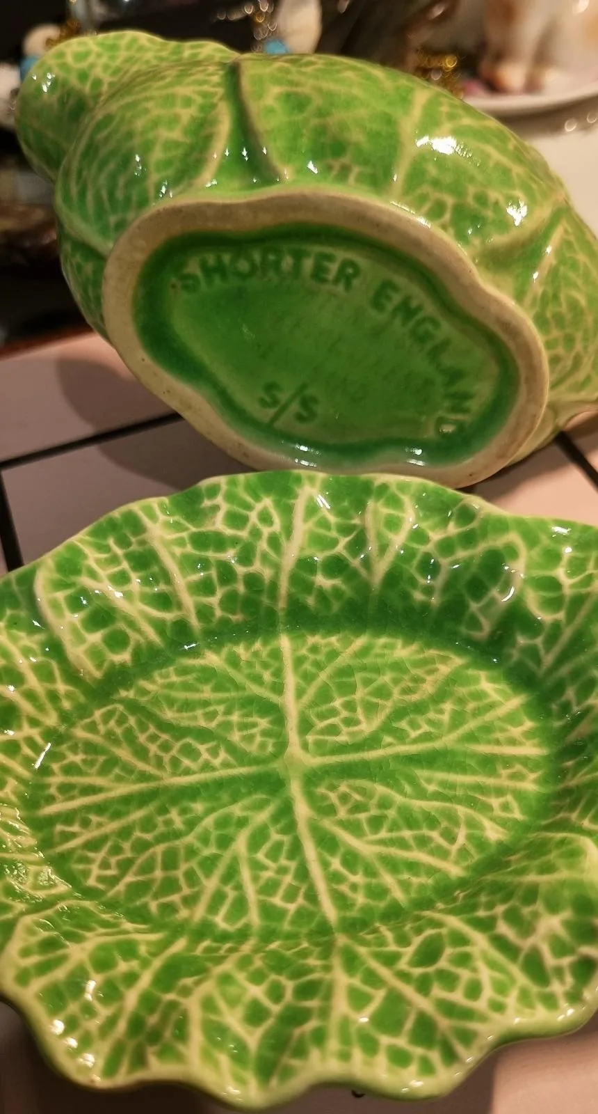 Jug and saucer Cabbage theme – photo 7