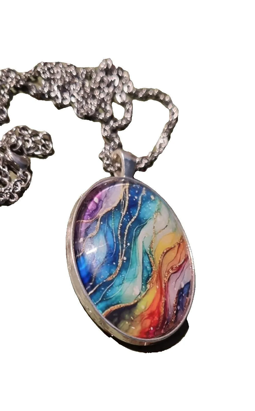 Rainboe Pendant charm with chain — photo 4