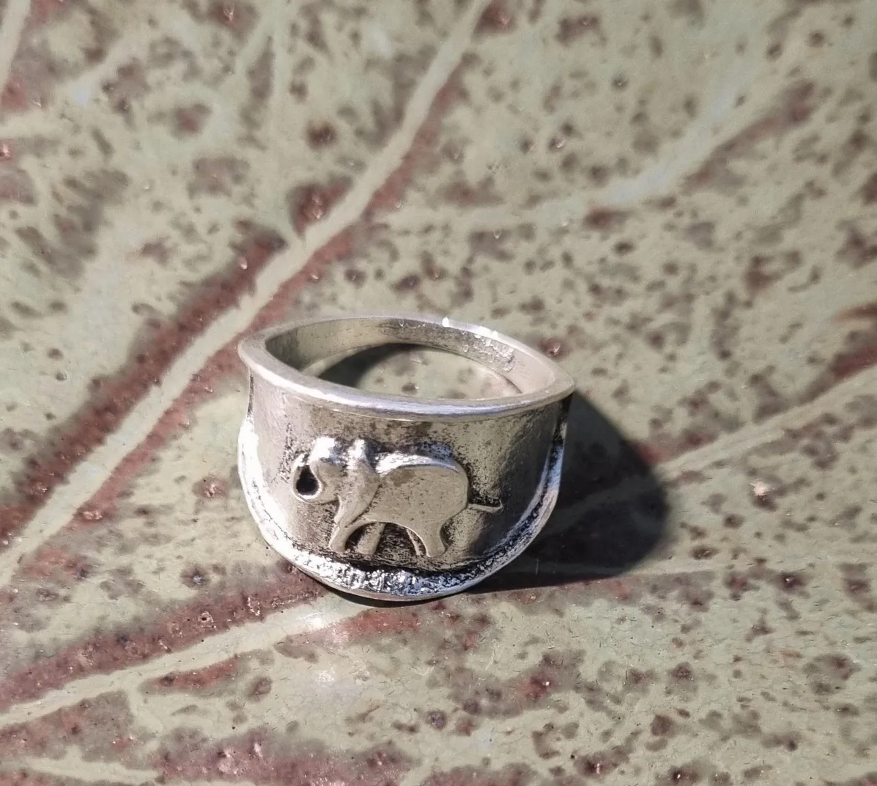 Elephant Silver coloured Ring — photo 2