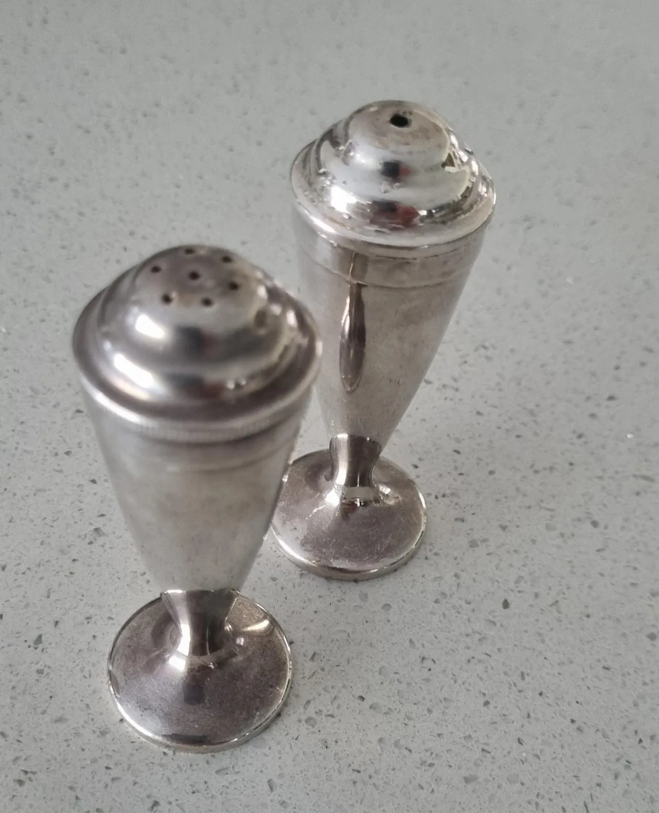 Silver plated Salt & Pepper shakers – photo 3