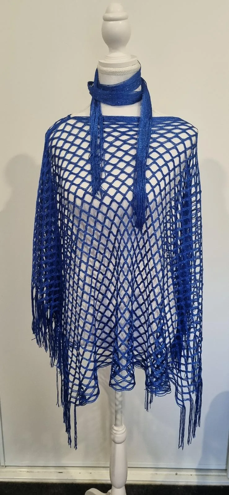 Blue Net Top / midi dres — photo 5