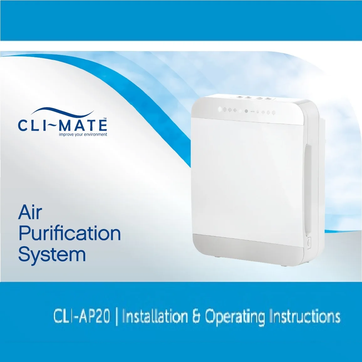 working Cli-Mate Air Purification System, model CLI-AP20 — photo 5
