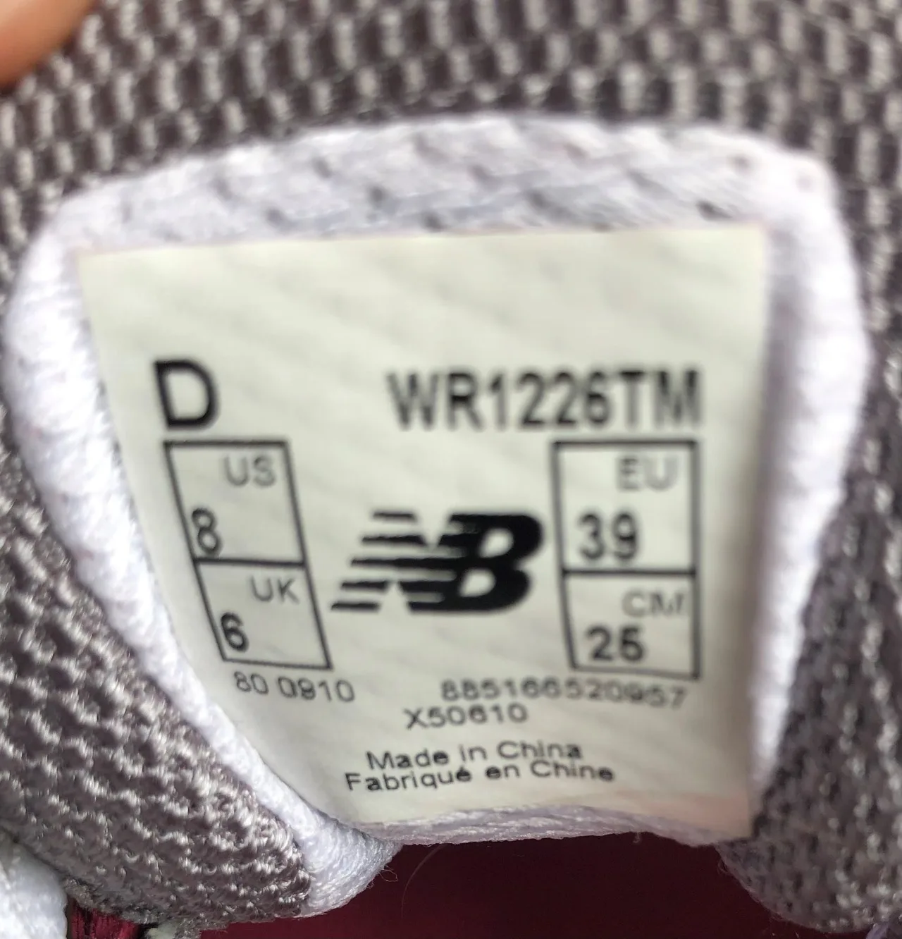 New Blance Womens 1226 Stability Running Shoes Trainers Runners US Size 8 — photo 3