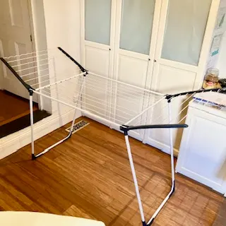 BigW Premium 2 Expanding Wings Portable Collapsable Clothes Airer/Drying Rack