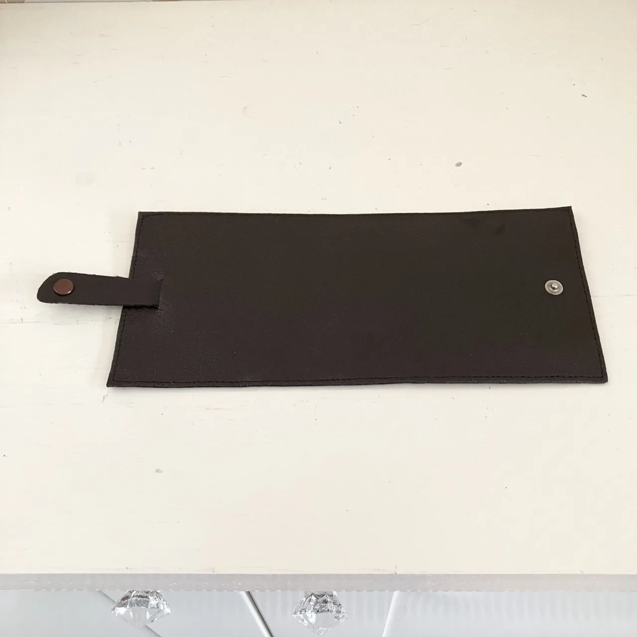 UNUSED Genuine Leather Hipster Wallet – Chocolate Brown Mens / Womens — photo 3