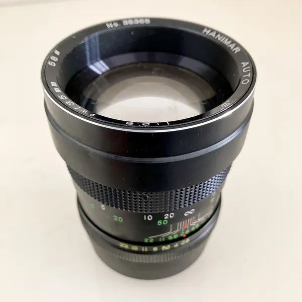 Hanimar Auto “S” 135mm f/2.8 Vintage Telephoto Portrait Lens – M42 Mou