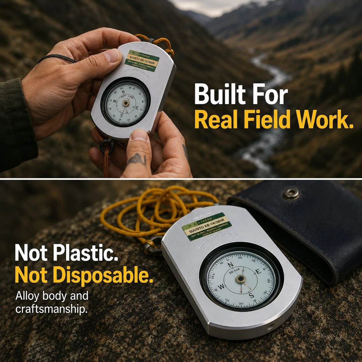 Suunto KB-14/360R Professional Hand-Bearing Compass – Precision Survey — photo 3