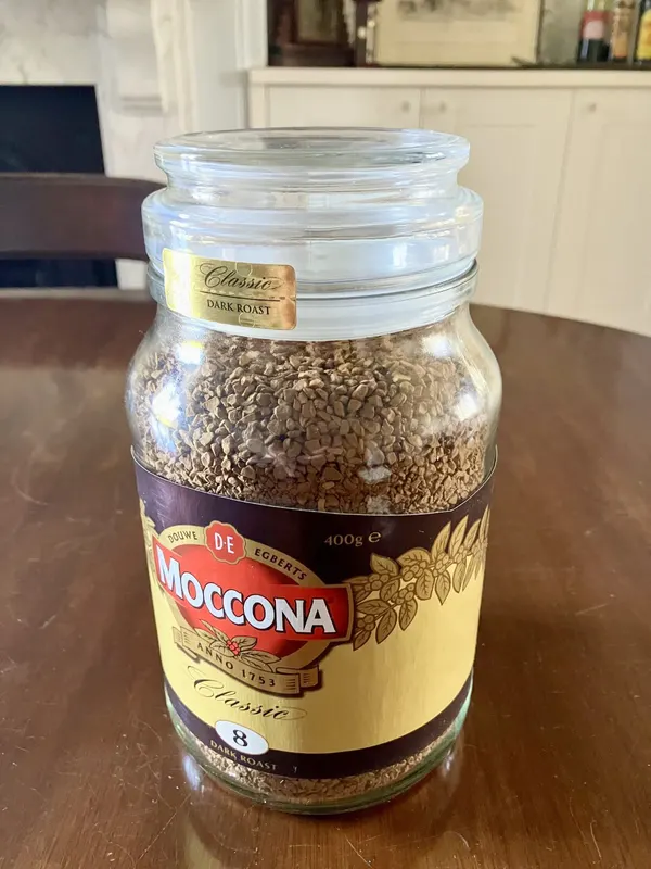 Unopened Moccona Freeze Dried Instant Classic Dark Roast Coffee 400g