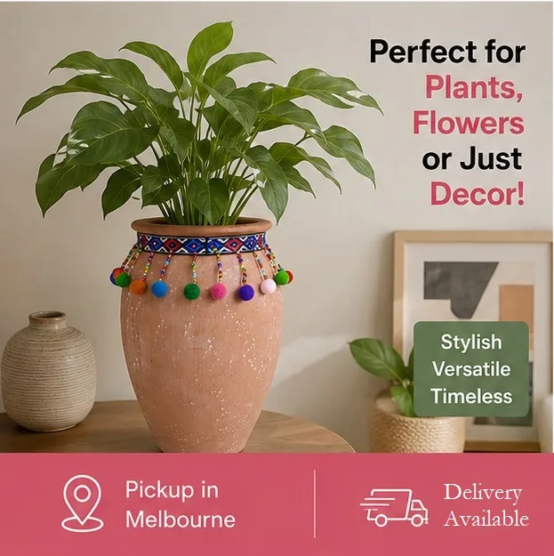 Unused Indoor Terracotta Decor Pot — photo 5