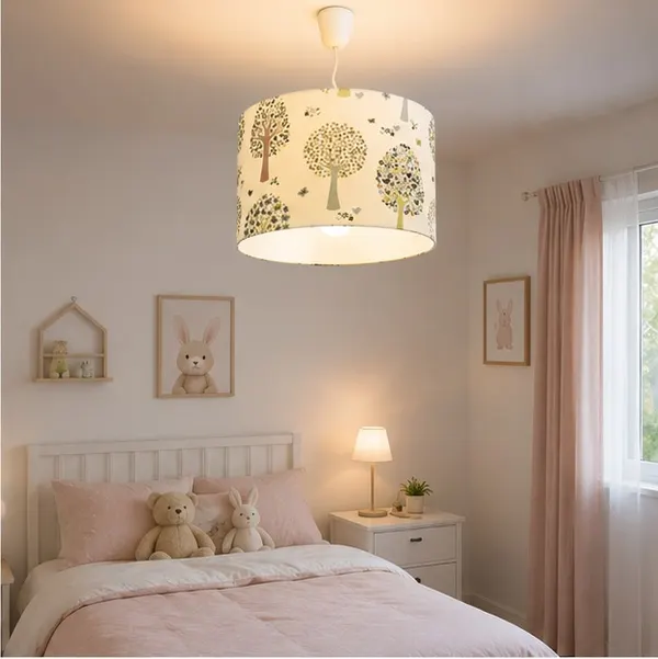 Nooshy Designs Linen Pendant Lightshade