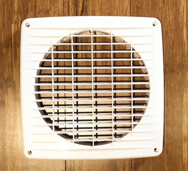 Clipsal Airflow 200mm Wall Exhaust Fan Cover 7108AN – Bathroom/Laundry