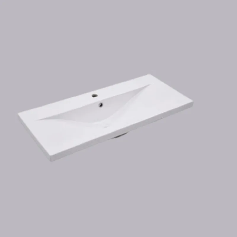 Unused vidaXL Built-In Ceramic Bathroom Basin – Clean Modern Style — photo 4