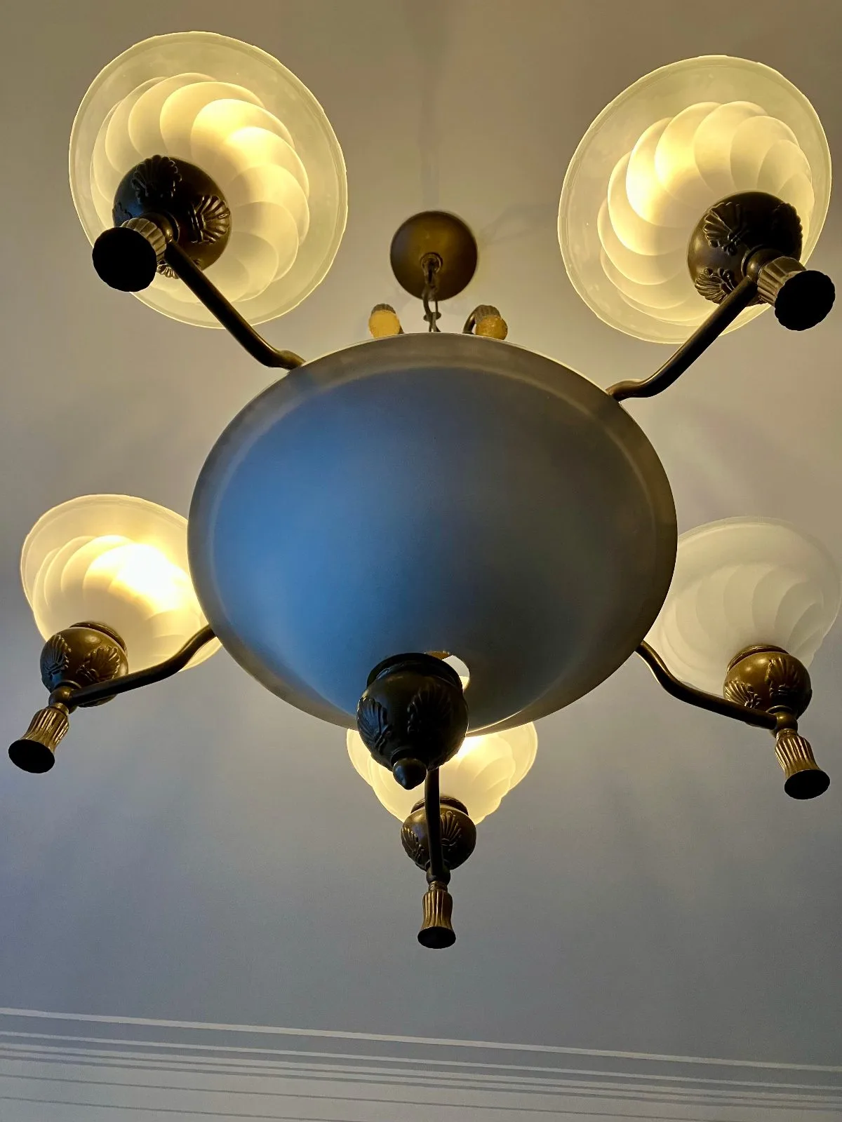 Vintage Gold 5-Light Pendant Chandelier – Timeless Elegance for Your Home — photo 7