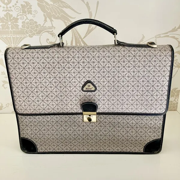 YOLAND Attache Case, Business Briefcase with distinctive Y branding