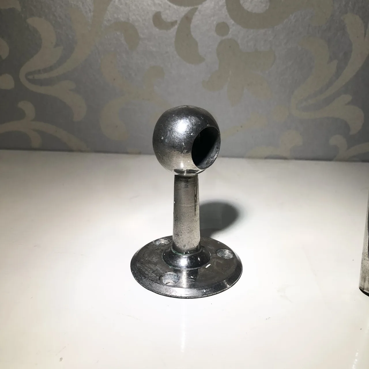 1927 Art Deco Towel Bar 85CM Nickle Plated Towel Bar — photo 3