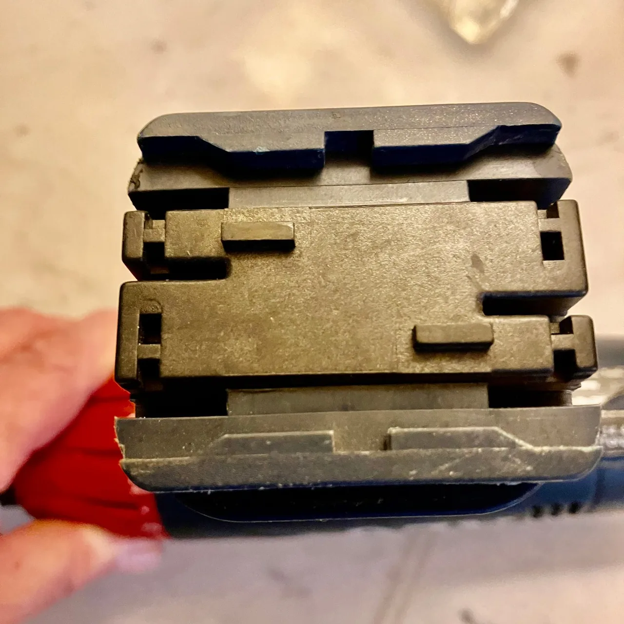 clean working AEG 14.4V Cordless Hammer Drill – Battery, Charger & Case – photo 10
