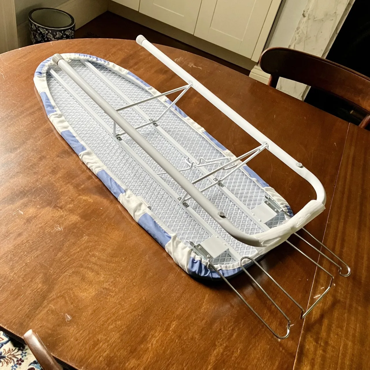 Compact Table Top Ironing Board with Iron Rest – Foldable Space Saving — photo 4