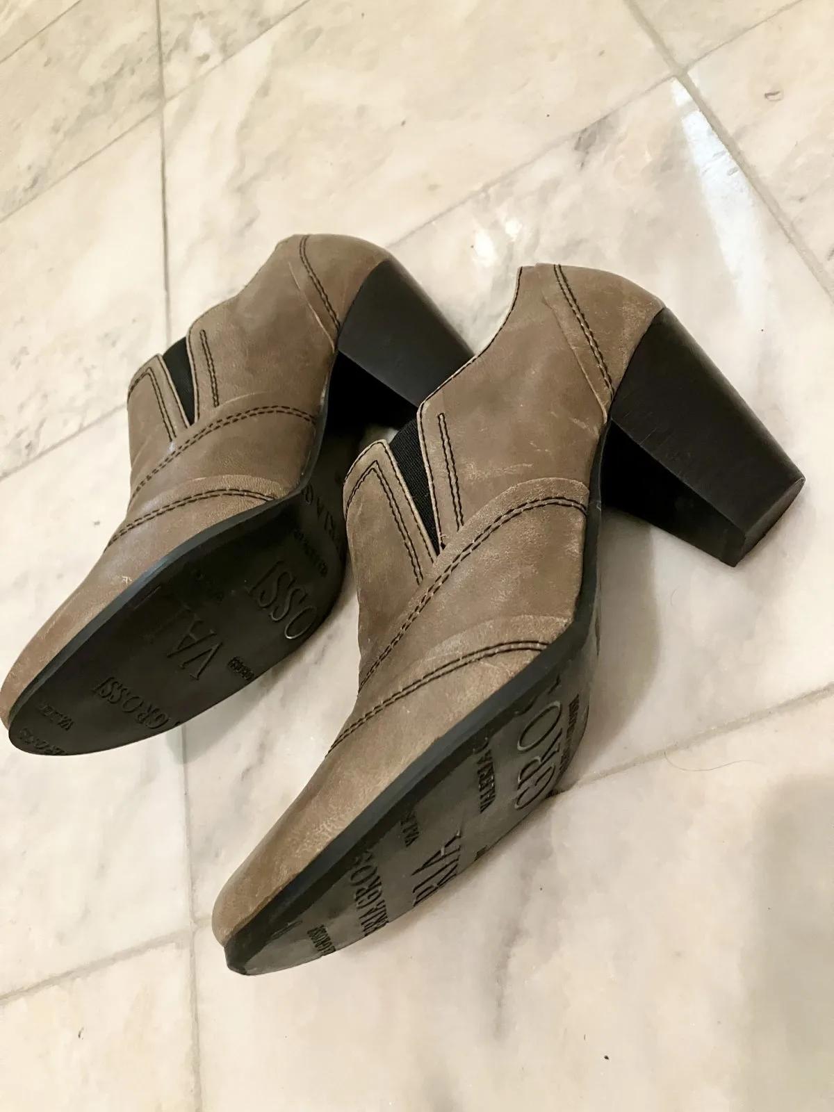 Valeria Grossi Brown Ankle Boots EU Size 40 — photo 6