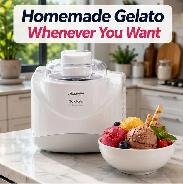 Sunbeam Gelateria Ice Cream Maker GL8200 – Effortless Homemade Indulge — photo 2