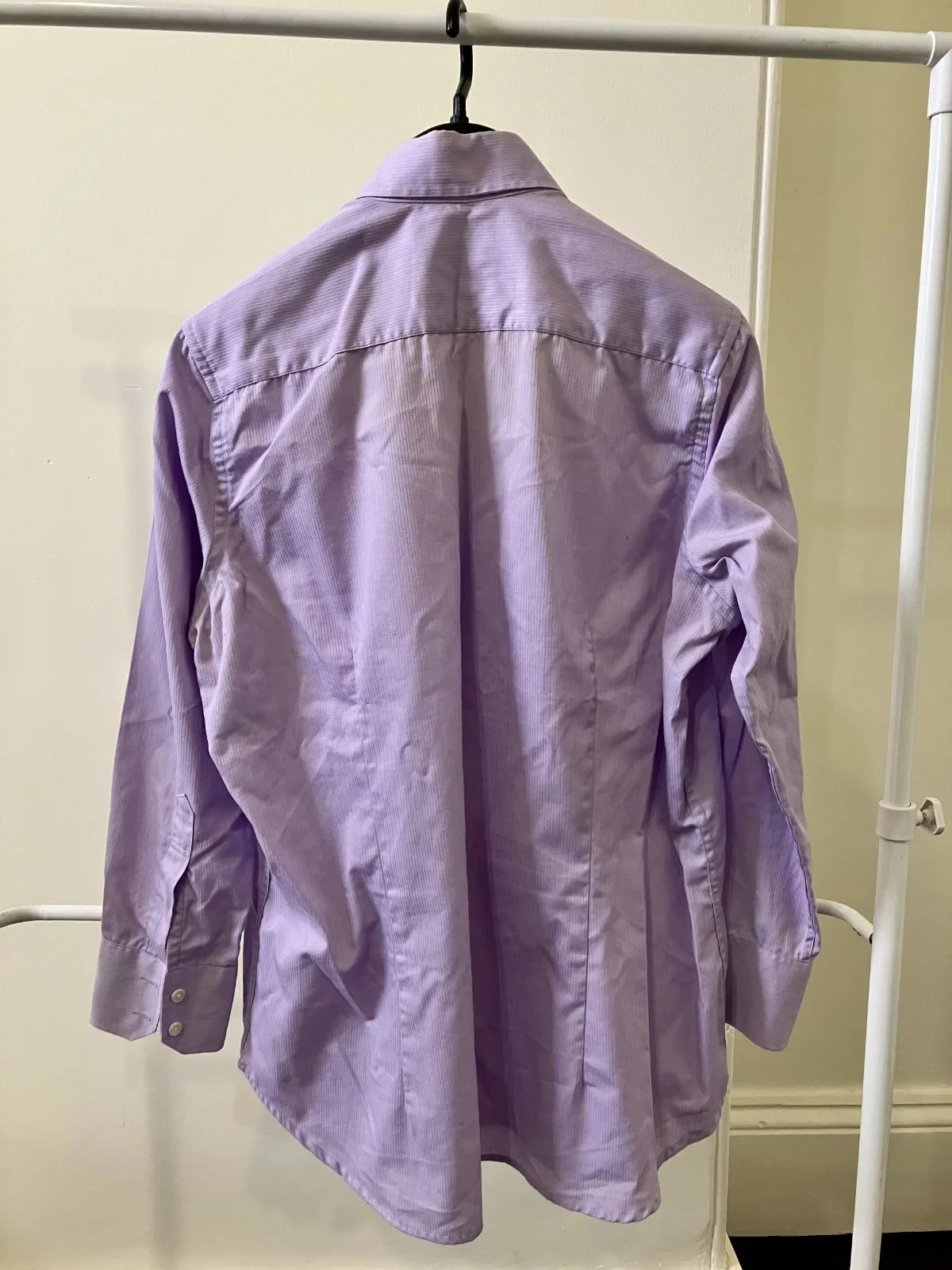 Tailors Mark Bespoke Women’s Business Shirt – Size 12 – Lilac — photo 4