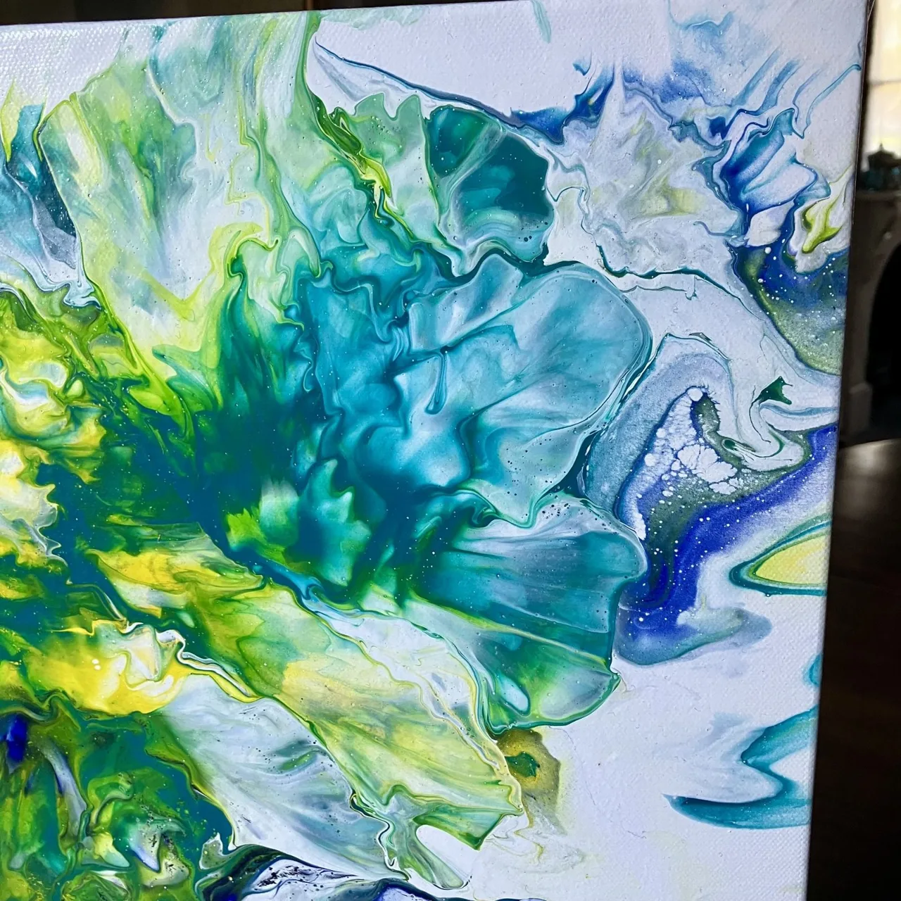 Original Canvas Artwork – Burst of Springtime — photo 3