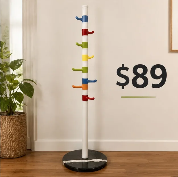 Special Edition  Marble Base Ikea KROKIG Coat & Hat Stand — photo 6