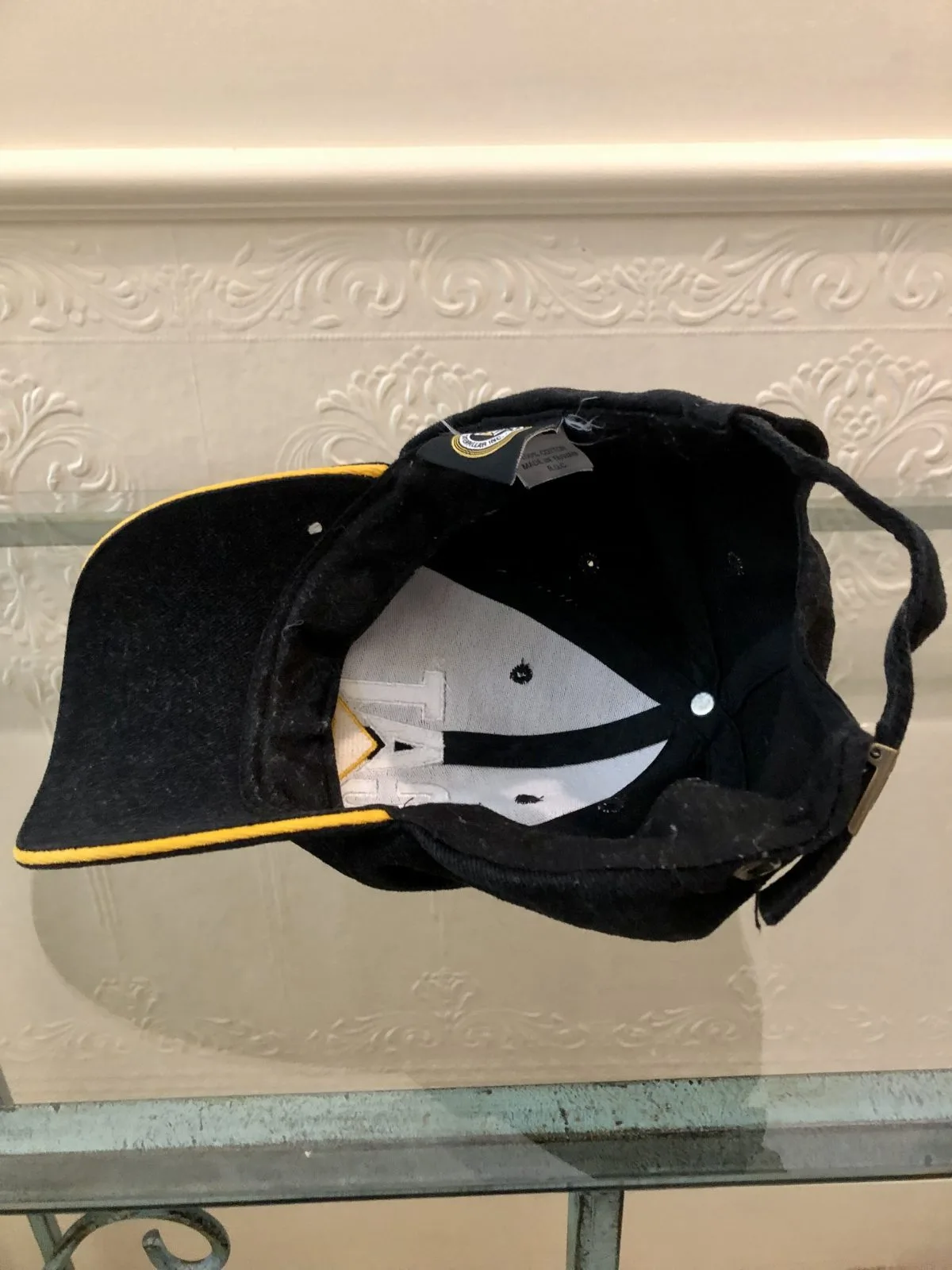 Adjustable Black & Gold CAT Recreational Sports Cap — photo 7