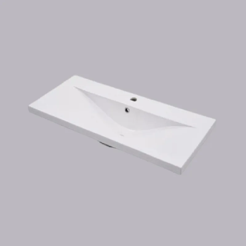 Unused vidaXL Built-In Ceramic Bathroom Basin – Clean Modern Style — photo 3
