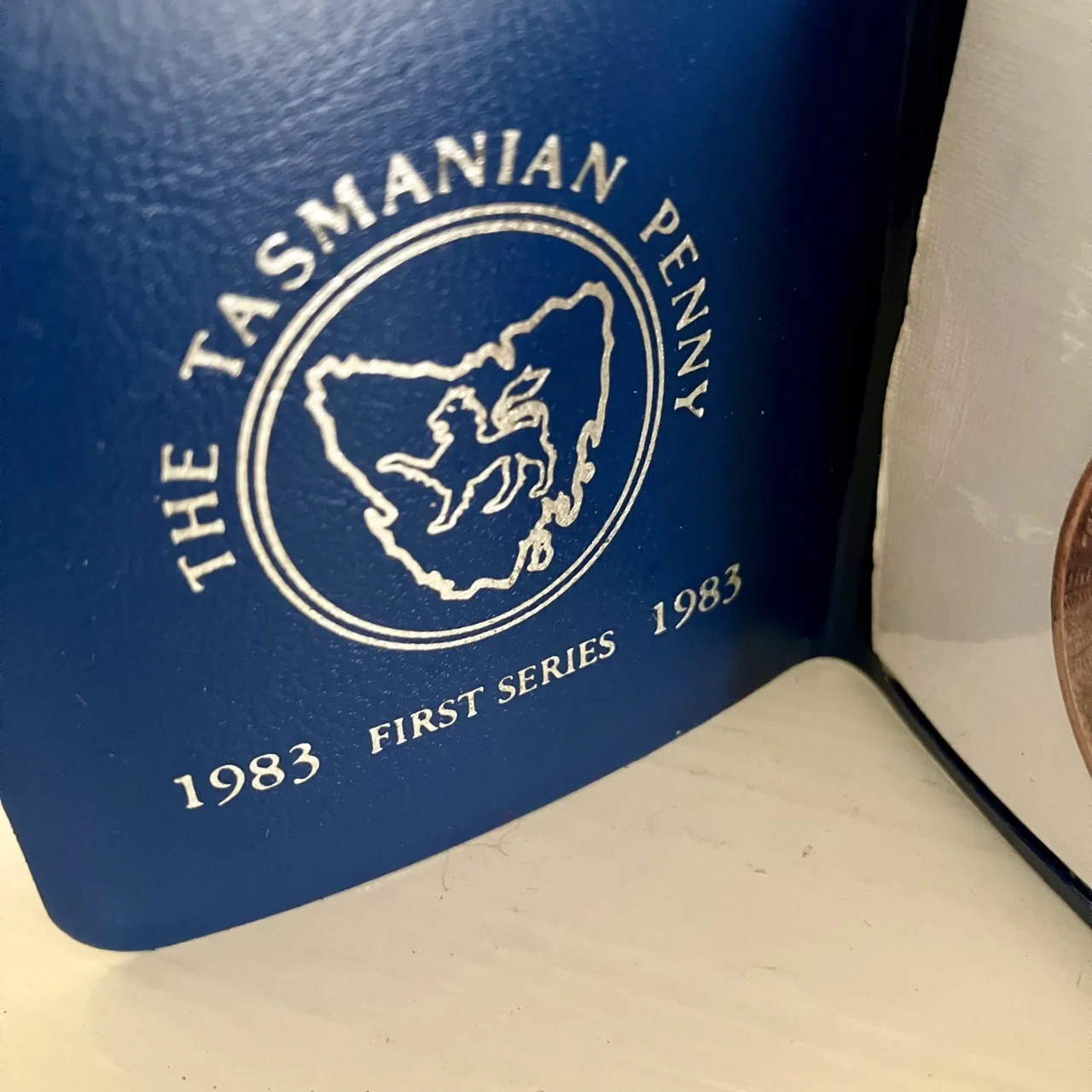 1983 First Series Tasmanian Penny Souvenir Medal – Bronze Wildlife — photo 4