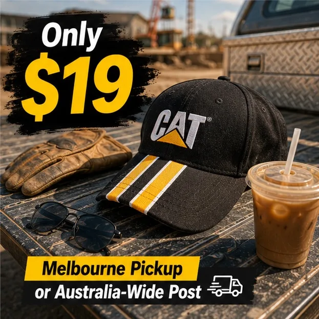Adjustable Black & Gold CAT Recreational Sports Cap — photo 6