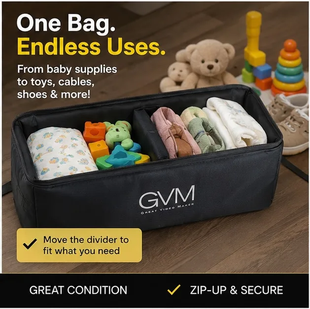 Multifunctional Padded Portable Storage Bag 50cm x 20cm x 17cm — photo 5