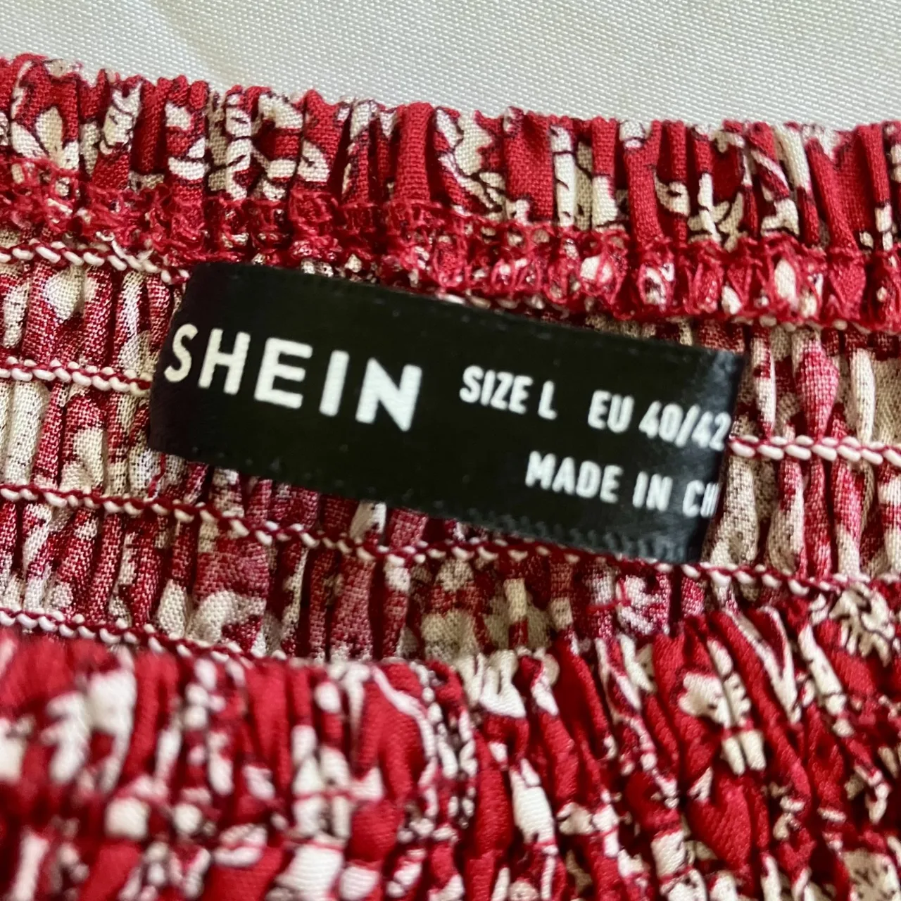 Long Red Dress Siz: L — photo 2