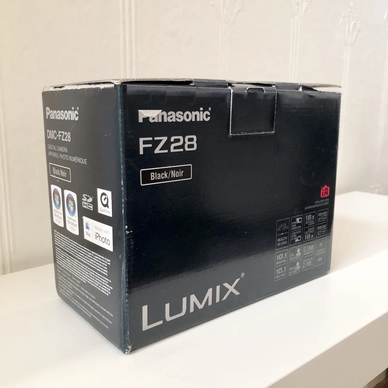 Panasonic Lumix Dmc-Fz28 Black Digital Camera + All Extras — photo 8