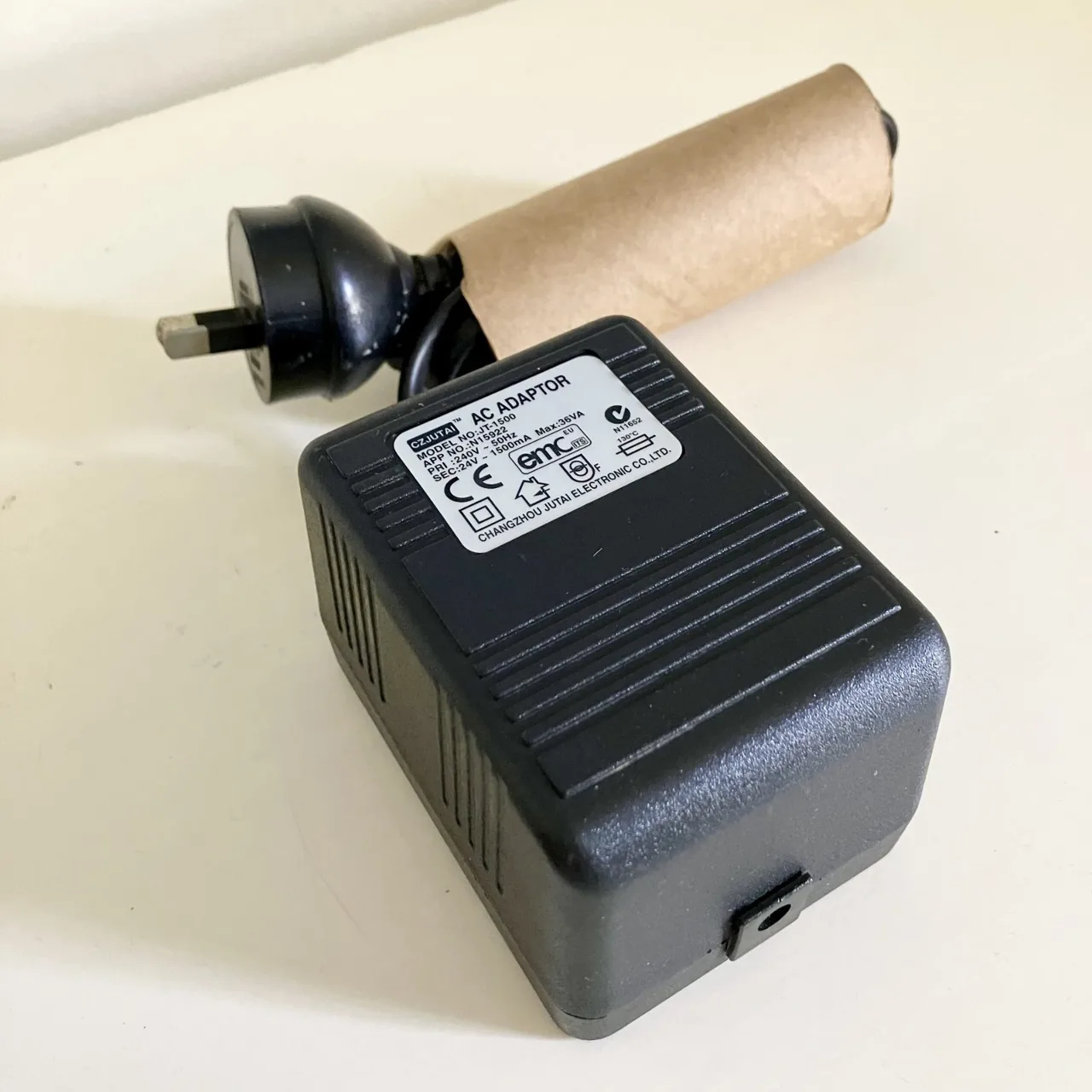 Electrical AC Adaptor PRI:240V - 50Hz, SEC: 24V - 1500mA Max: 36VA — photo 4