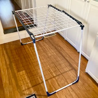 BigW Premium 2 Expanding Wings Portable Collapsable Clothes Airer/Drying Rack — photo 3